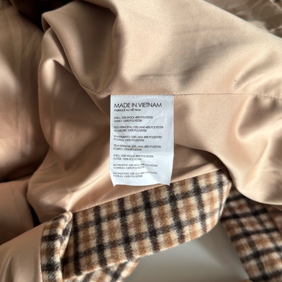 NWOT Club Monaco Jemma Plaid Coat - Picture 15 of 16